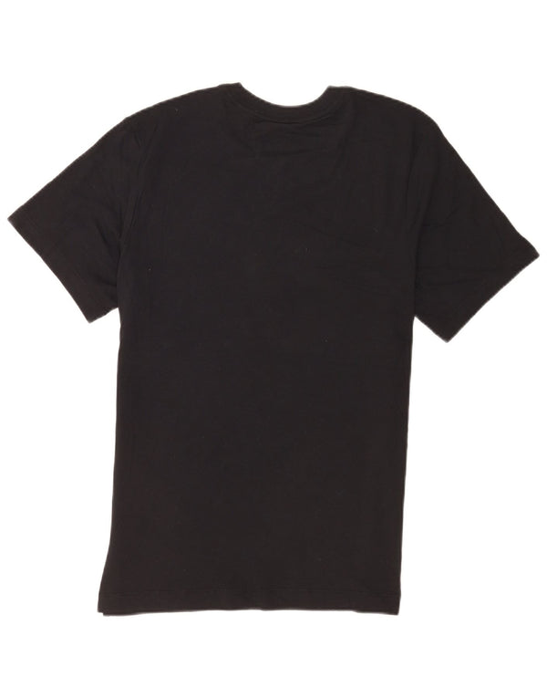 Nike Mens Dri Fit Graphic T-Shirt Top Small Black Cotton