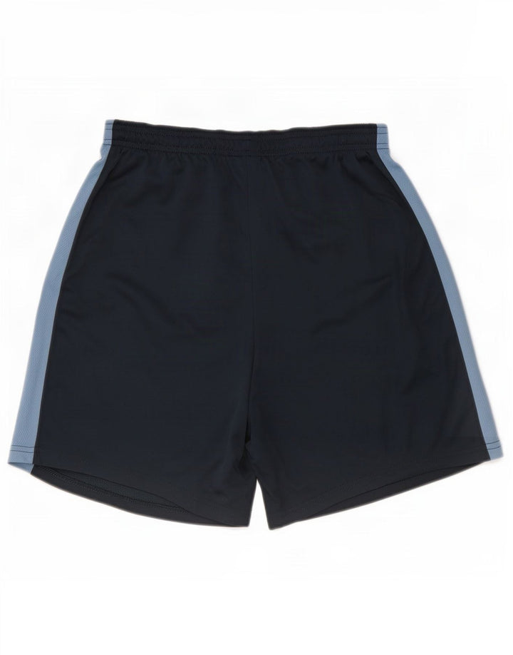 Nike Mens Dri Fit Slim Sport Shorts Medium Navy Blue Colourblock Polyester