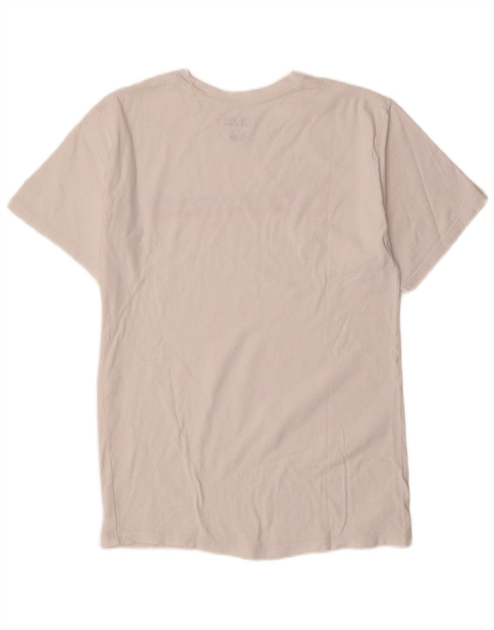 Champion Womens Graphic T-Shirt Top UK 10 Small White