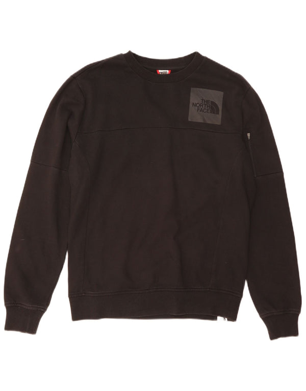 The North Face Mens Sweatshirt Jumper Medium Black Cotton