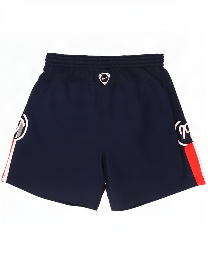 Nike Mens Graphic Sport Shorts Medium Navy Blue Colourblock Polyester