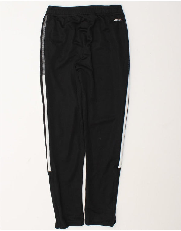 Adidas Boys Aeroready Tracksuit Trousers 11-12 Years  Black Polyester