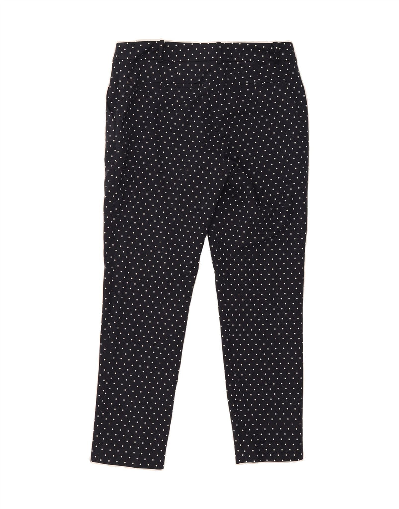 BROOKS BROTHERS Womens Chino Trousers US 10 Large W32 L28 Navy Blue Vintage Brooks Brothers and Second-Hand Brooks Brothers from Messina Hembry 