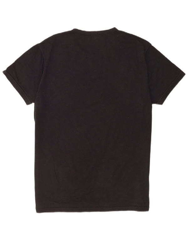 Emporio Armani Mens Graphic T-Shirt Top XL Black Cotton