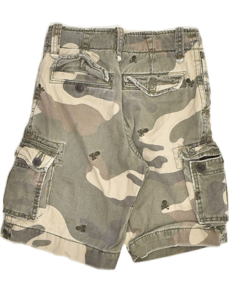 GAP Boys Slim Cargo Shorts 9-10 Years W25 Khaki Camouflage Cotton | Vintage Gap | Thrift | Second-Hand Gap | Used Clothing | Messina Hembry 