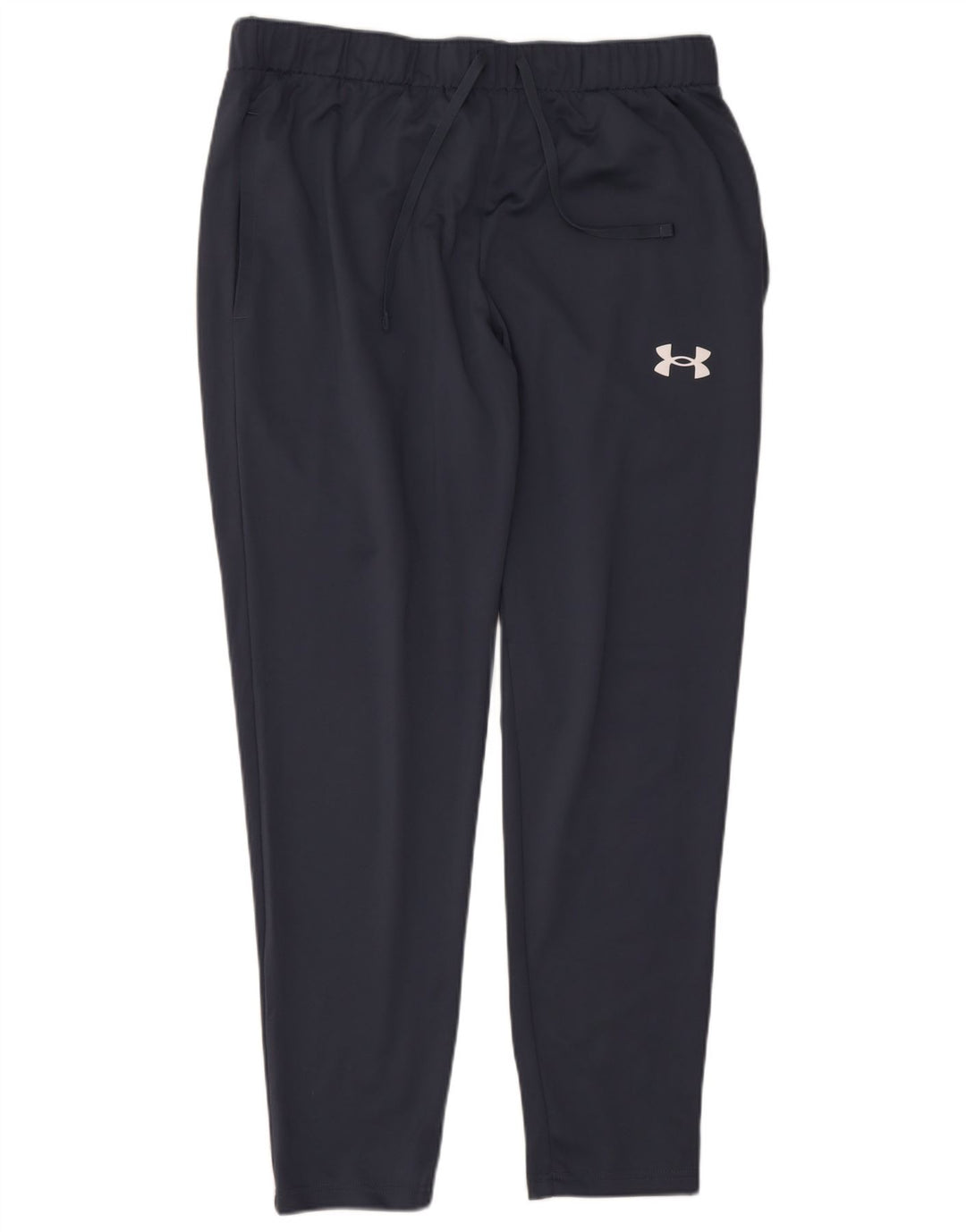 Under Armour Mens Tracksuit Trousers XL Navy Blue Polyester