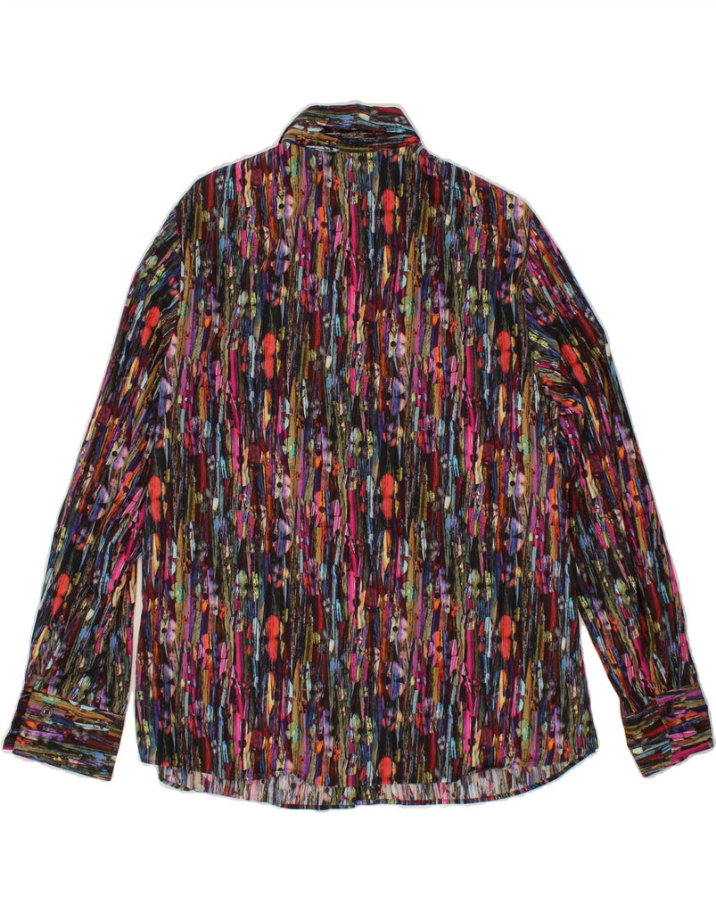 WALBUSCH Womens Shirt IT 44 Medium Multicoloured Floral Cotton Vintage Walbusch and Second-Hand Walbusch from Messina Hembry 