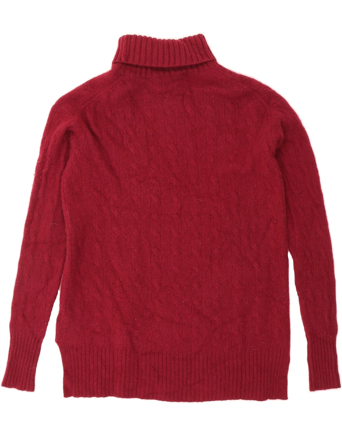 Polo Ralph Lauren Damen Rollkragenpullover, Burgunderrot, Größe