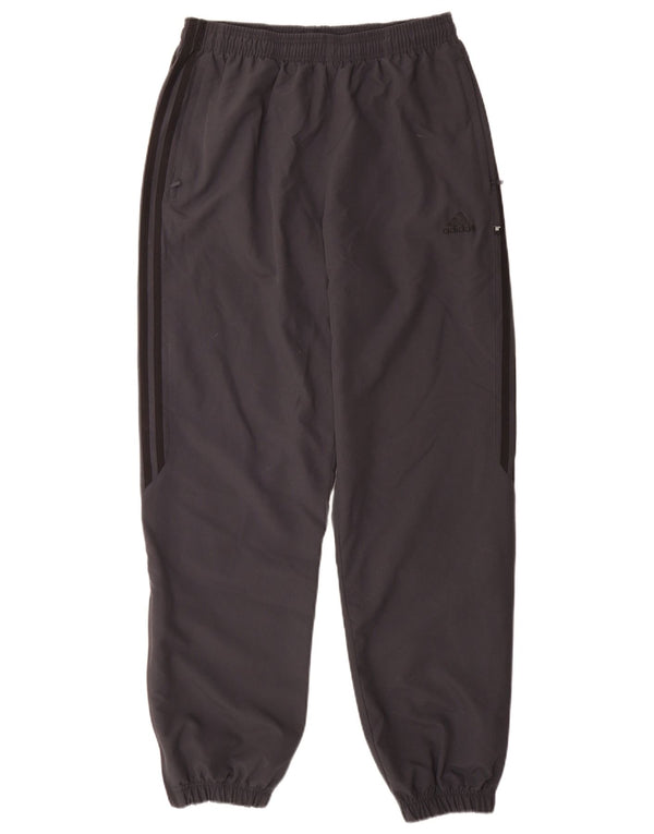 Adidas Mens Tracksuit Trousers Joggers Large Grey Polyester