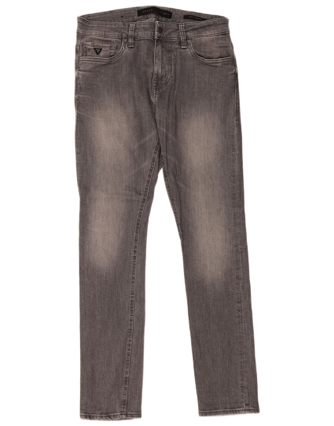 Guess Womens Super Skinny Jeans W32 L32 Grey Cotton