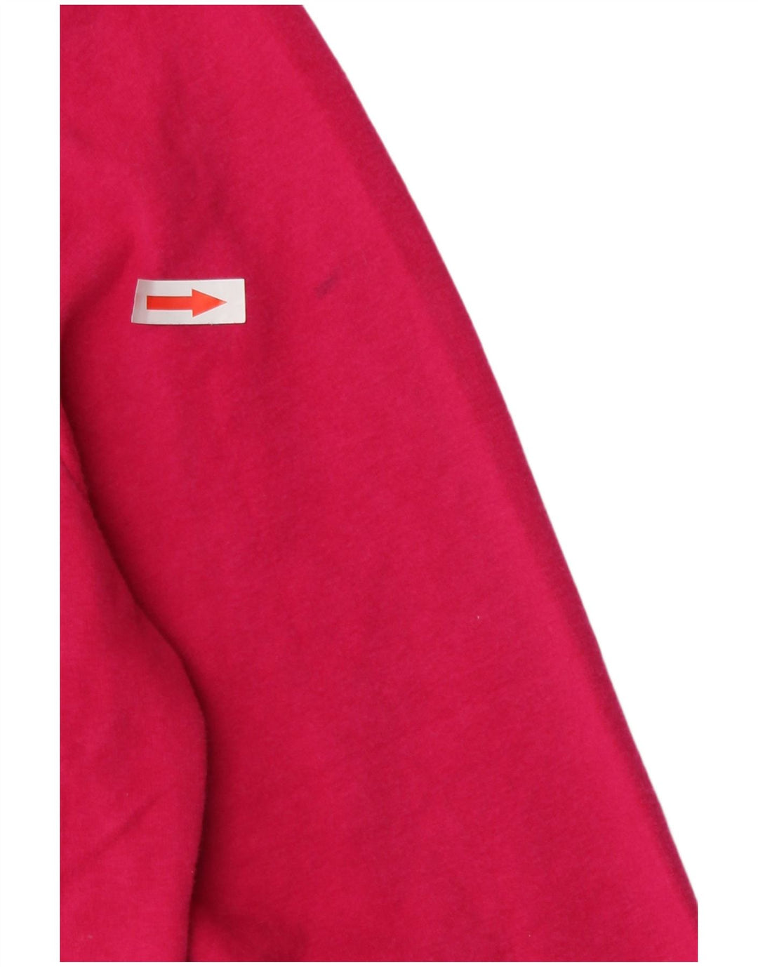 Adidas Womens Zip Hoodie Sweater UK 14 Medium Pink Cotton