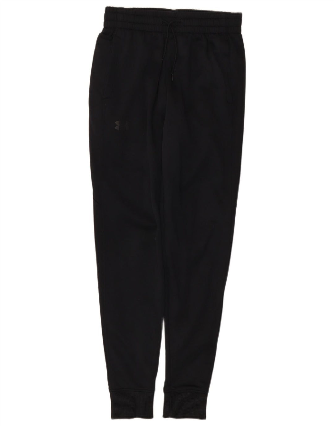Under Armour Mens Tracksuit Trousers Joggers Small W28 L30 Black Polyester