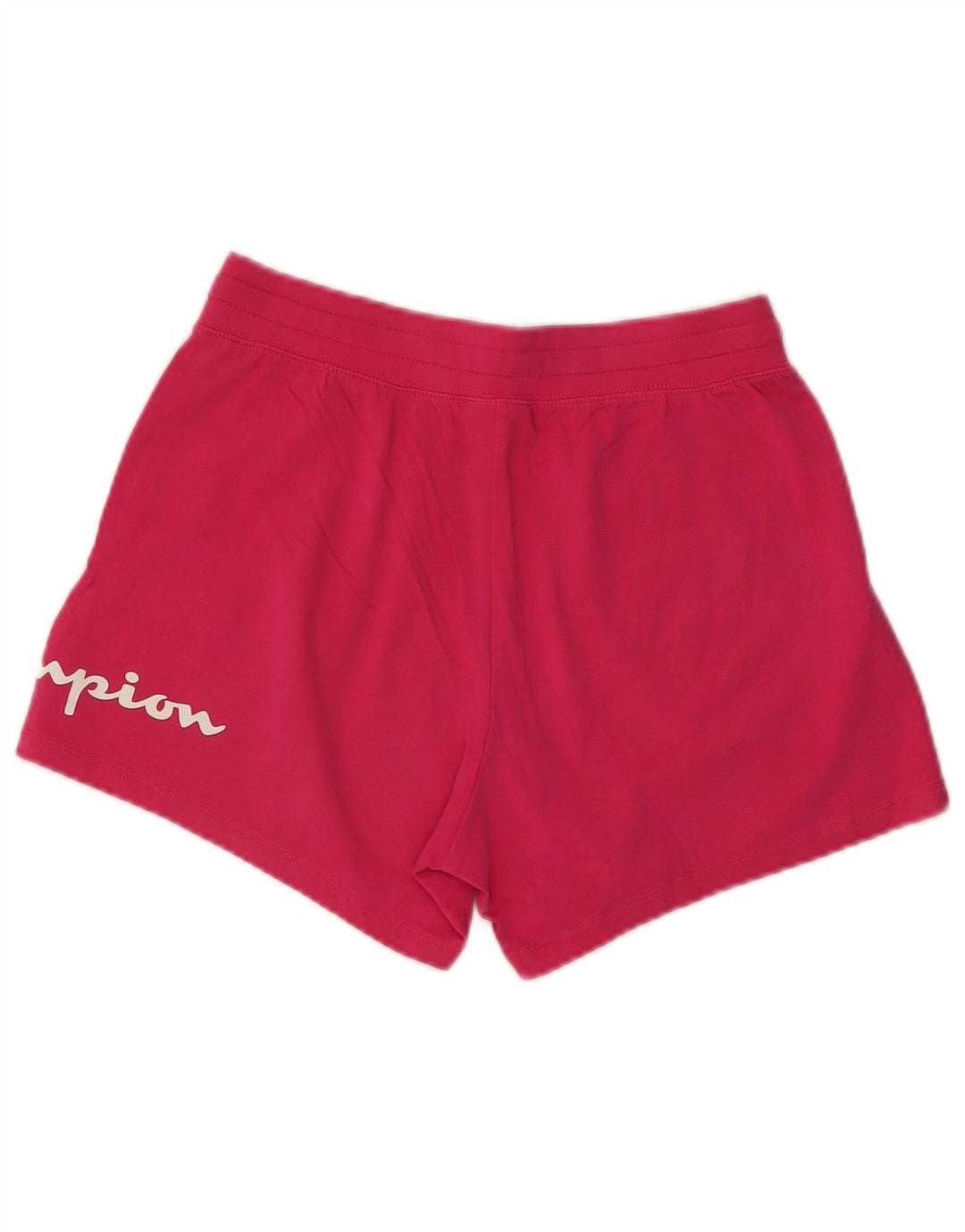 Champion Womens Graphic Sport Shorts UK 12 Medium Pink