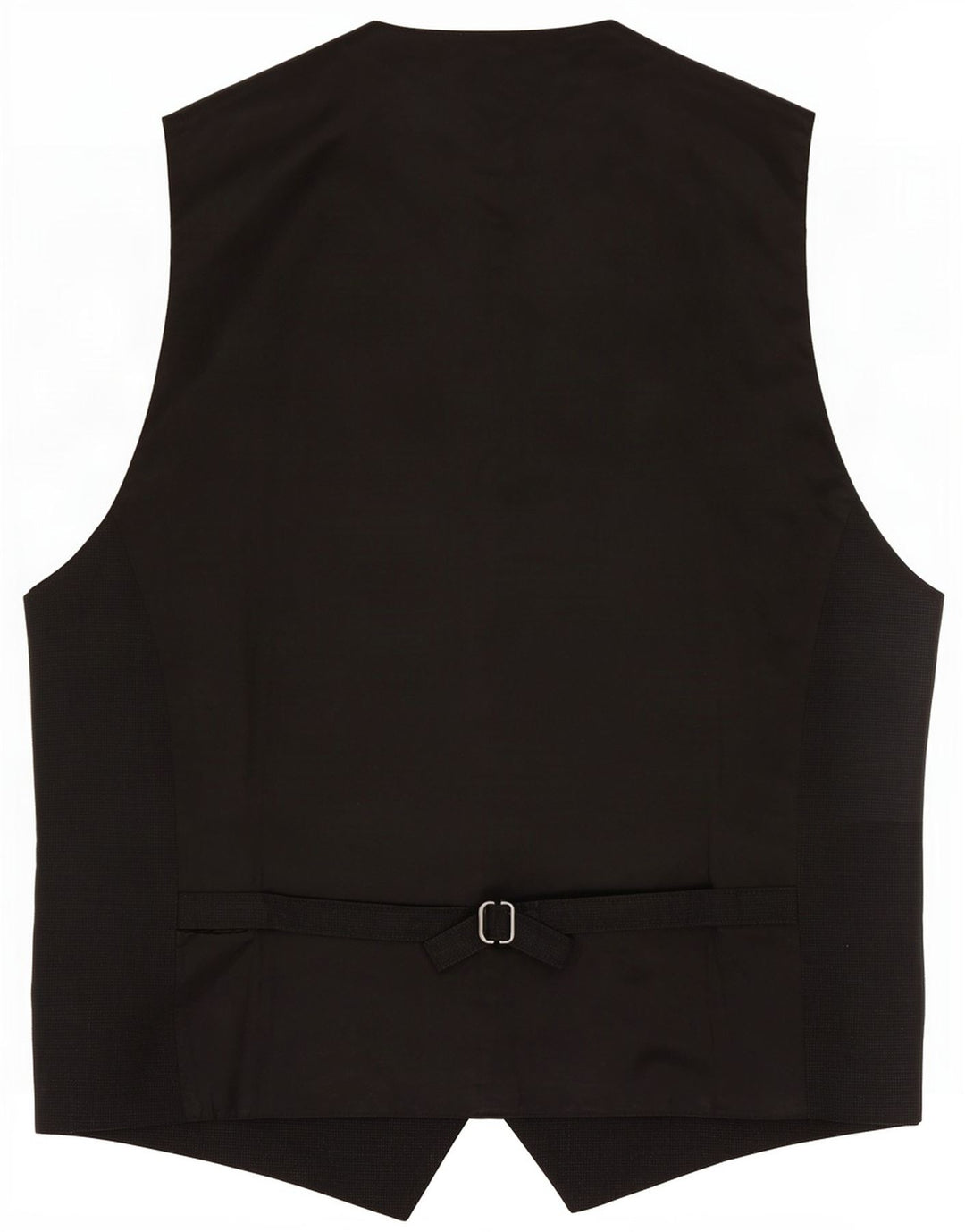 Altatensione Mens Waistcoat Medium Black Cotton