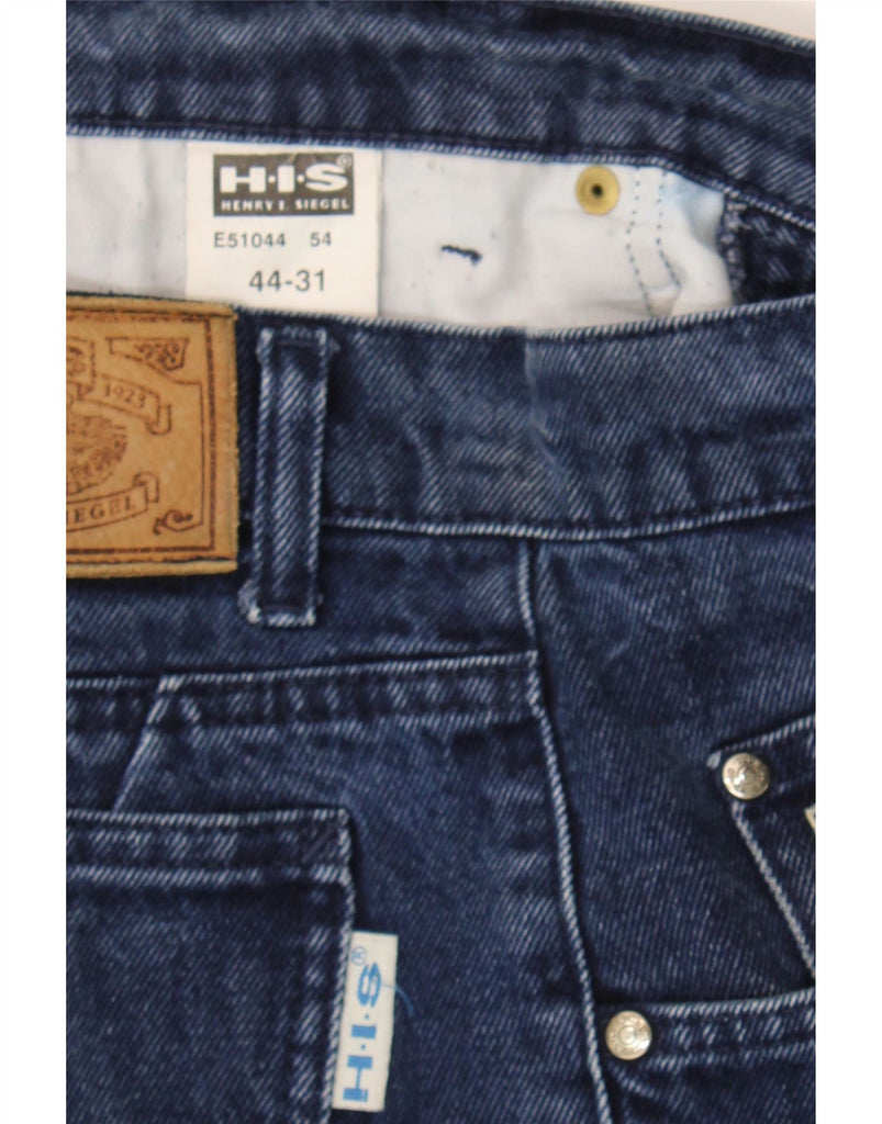 H.I.S Mens High Waist Tapered Jeans W31 L31 Blue Cotton Vintage H.I.S and Second-Hand H.I.S from Messina Hembry 