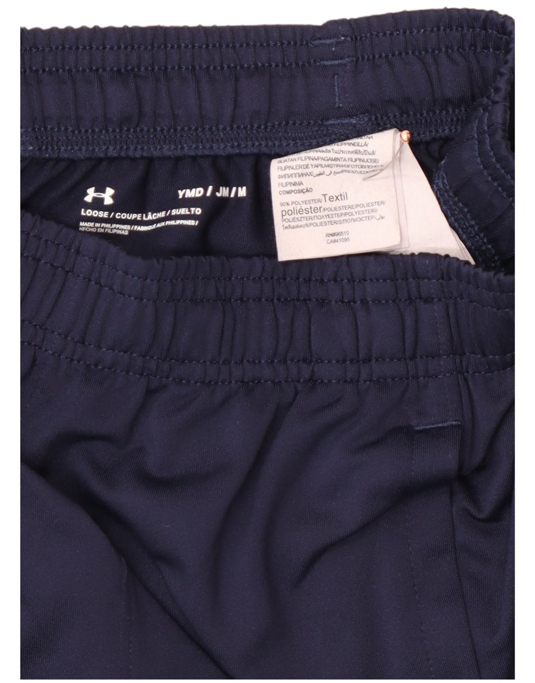 UNDER ARMOUR Boys Tracksuit Trousers 9-10 Years Medium  Navy Blue