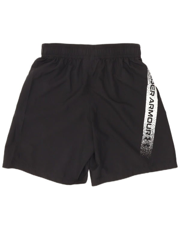Under Armour Mens Graphic Loose Fit Sport Shorts Medium Black Sports