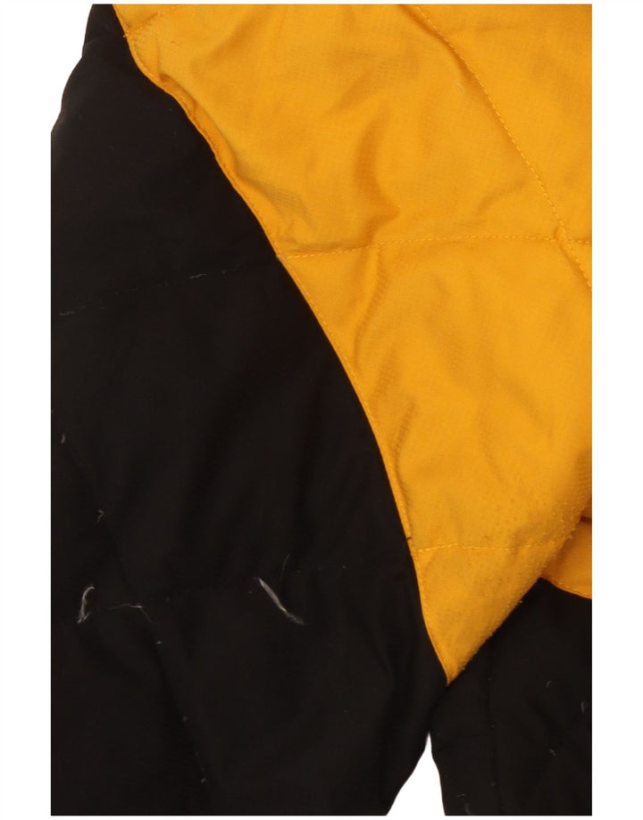 Quiksilver Mens Hooded Padded Jacket UK 36 Small Multicoloured Colourblock