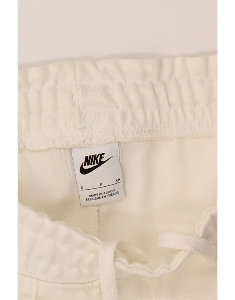 NIKE Mens Tracksuit Trousers Small  Off White Polyester Vintage Nike and Second-Hand Nike from Messina Hembry 