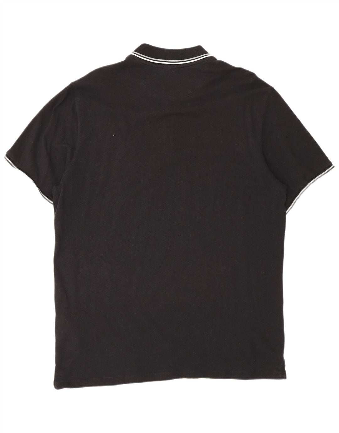 Champion Mens Polo Shirt XL Black Cotton