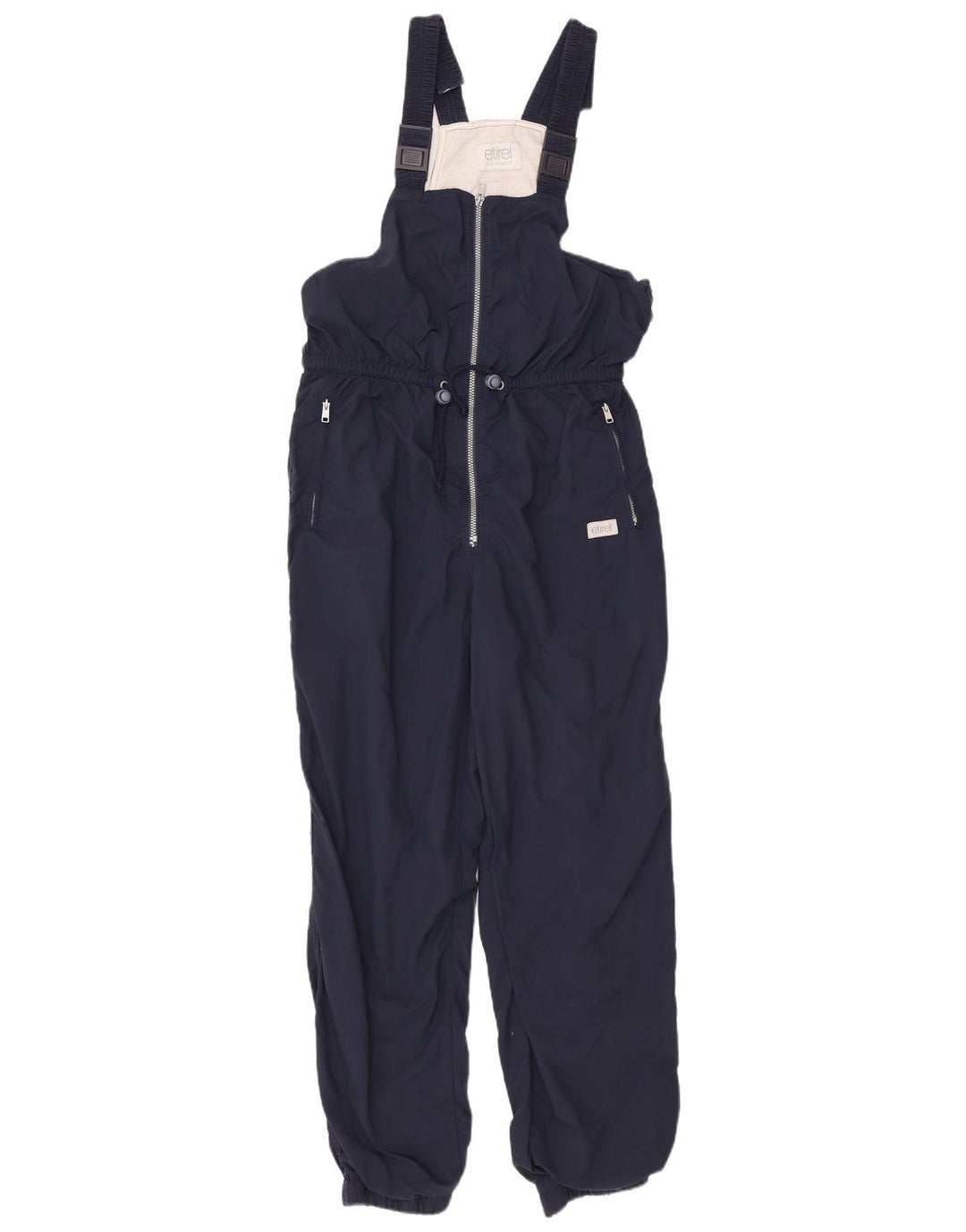 Etirel Mens Dungarees Ski Trousers IT 50 Large Navy Blue Polyamide