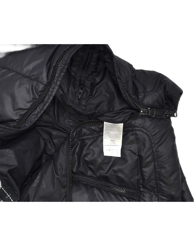 GUESS Womens Padded Jacket UK 8 Small Black | Vintage | Thrift | Second-Hand | Used Clothing | Messina Hembry 