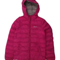MOUNTAIN WAREHOUSE Girls Hooded Padded Jacket 11-12 Years Pink Nylon | Vintage Mountain Warehouse | Thrift | Second-Hand Mountain Warehouse | Used Clothing | Messina Hembry 