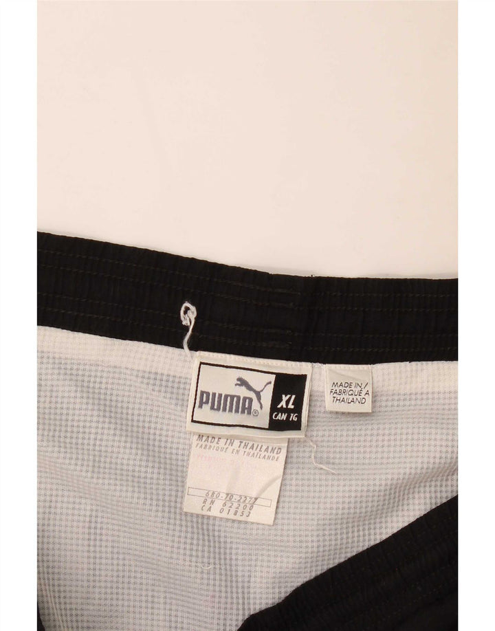 Puma Mens Sport Shorts XL Black Colourblock Polyester
