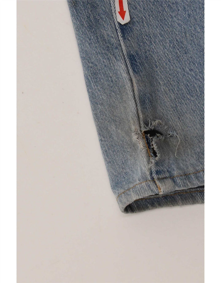 Levi's Mens Straight Jeans W30 L30 Blue Cotton