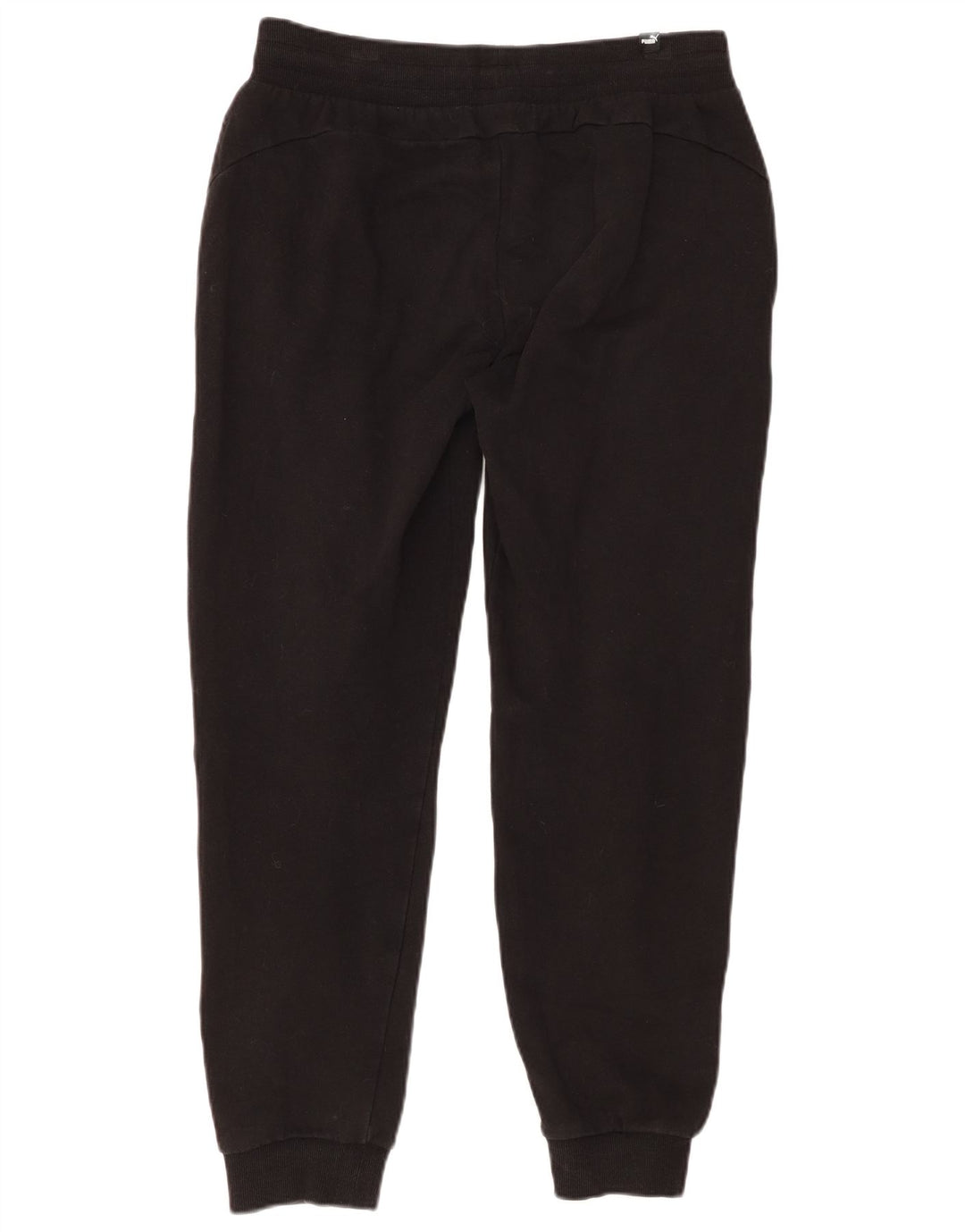 PUMA Womens Tracksuit Trousers Joggers UK 14 Medium  Black Cotton