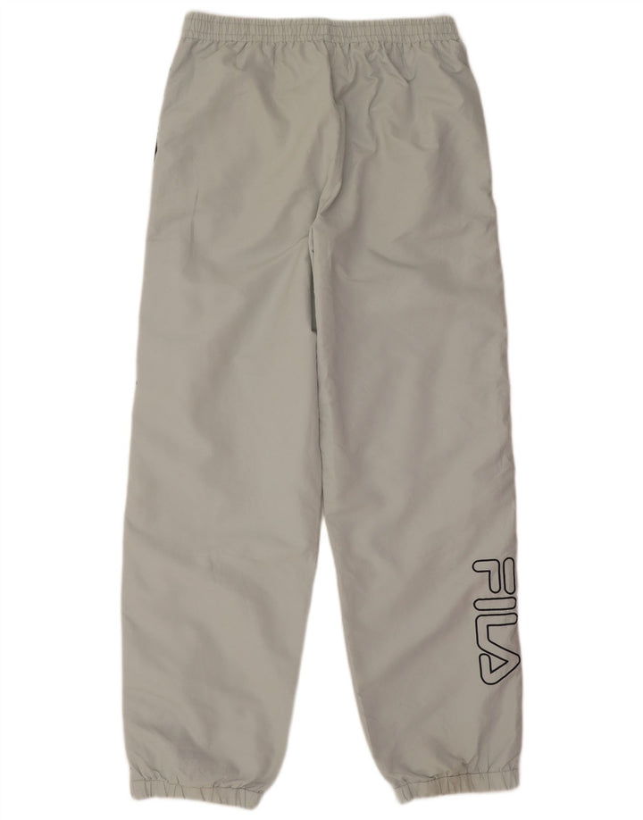 Fila Mens Graphic Tracksuit Trousers Joggers Large  Green Polyester