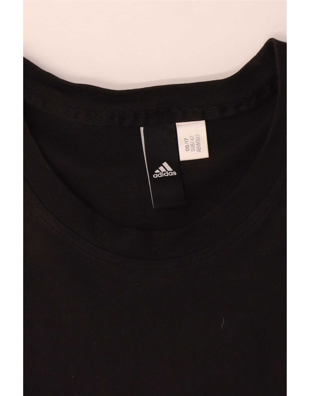 Adidas Mens T-Shirt Top XL Black
