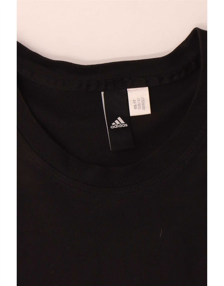 Adidas Mens T-Shirt Top XL Black