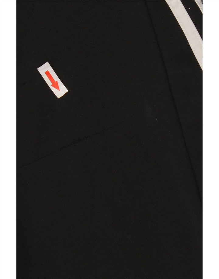 Adidas Womens Climalite Tracksuit Trousers UK 12 Medium Black Colourblock