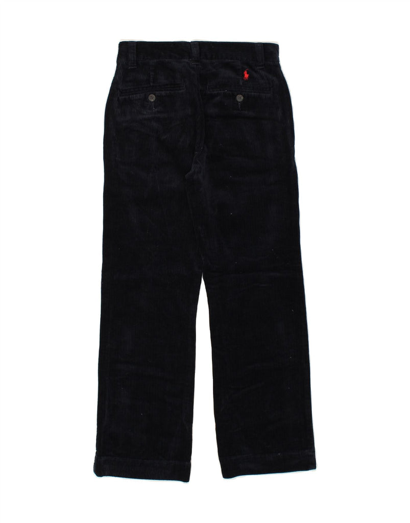 POLO RALPH LAUREN Boys Corduroy Trousers 11-12 Years W24 L24  Navy Blue | Vintage Polo Ralph Lauren | Thrift | Second-Hand Polo Ralph Lauren | Used Clothing | Messina Hembry 