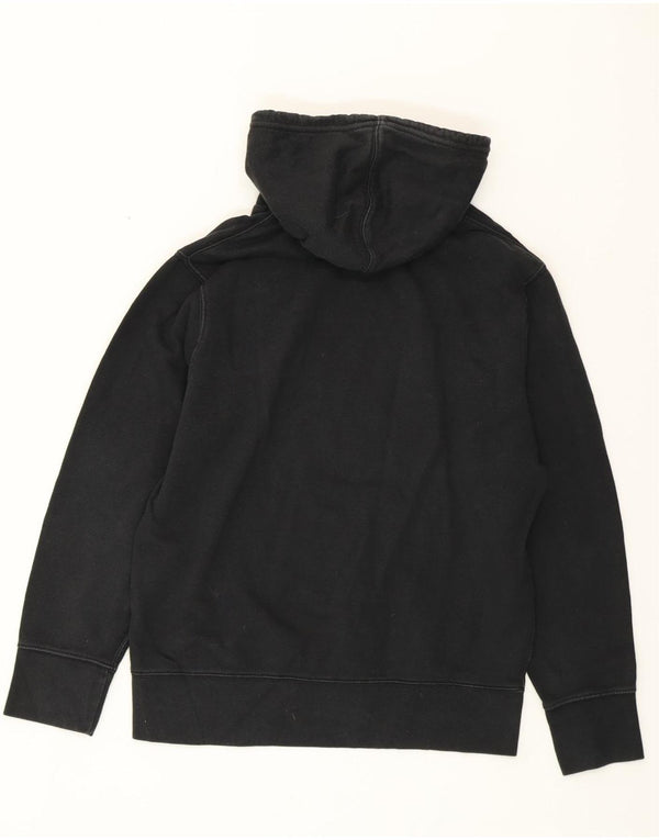 LEVI'S Mens Graphic Hoodie Jumper Small Black Cotton