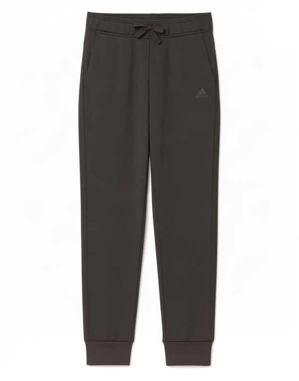 Adidas Womens Tracksuit Trousers Joggers UK 12/14 Medium Grey Polyester