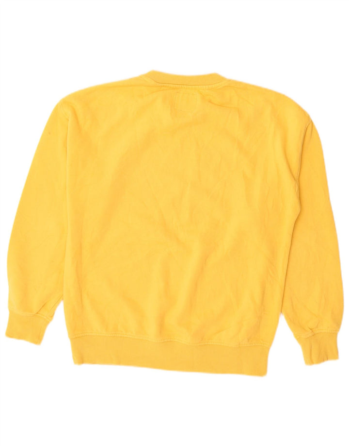 Zara Boys Graphic Sweatshirt Jumper 11-12 Years Yellow Cotton