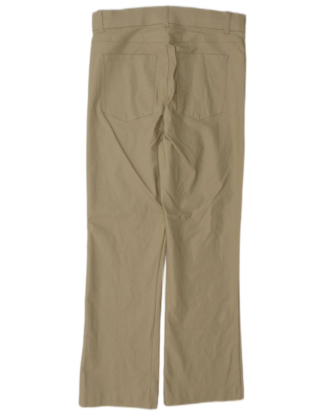 Zara Womens Bootcut Casual Trousers Large W30 L27 Beige Viscose