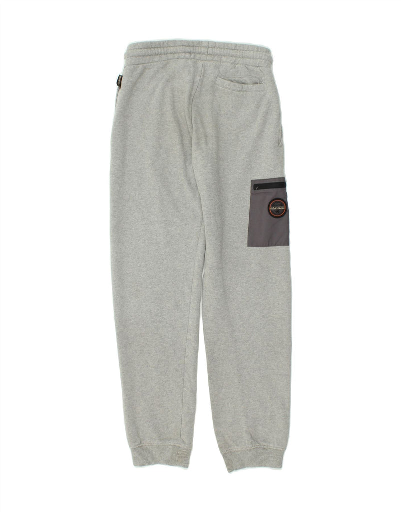 NAPAPIJRI Boys Tracksuit Trousers Joggers 13-14 Years Grey | Vintage Napapijri | Thrift | Second-Hand Napapijri | Used Clothing | Messina Hembry 