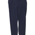 Nike Womens Dri Fit Leggings UK 14 Large  Navy Blue Polyester