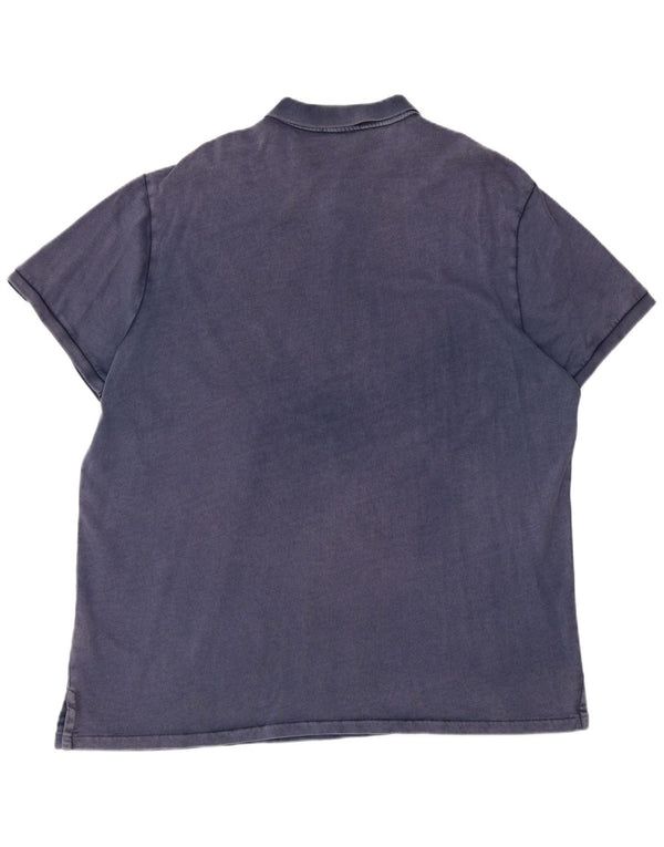 Polo Ralph Lauren Mens Polo Shirt 2XL Navy Blue Cotton