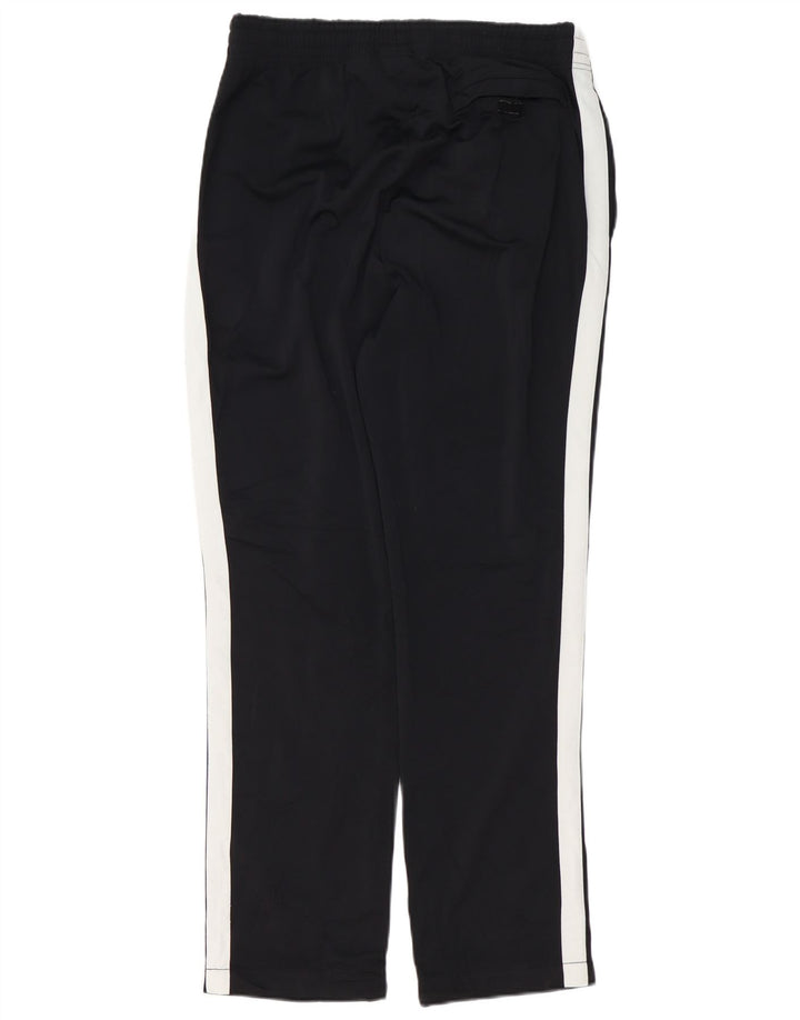 Nike Mens Tracksuit Trousers Large  Black Colourblock Polyester