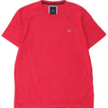 Crew Clothing Mens T-Shirt Top Large Red Cotton