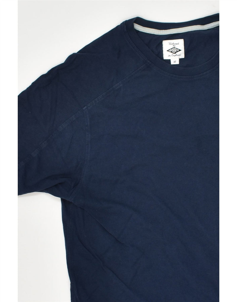 UMBRO Mens T-Shirt Top Medium Navy Blue Cotton | Vintage Umbro | Thrift | Second-Hand Umbro | Used Clothing | Messina Hembry 