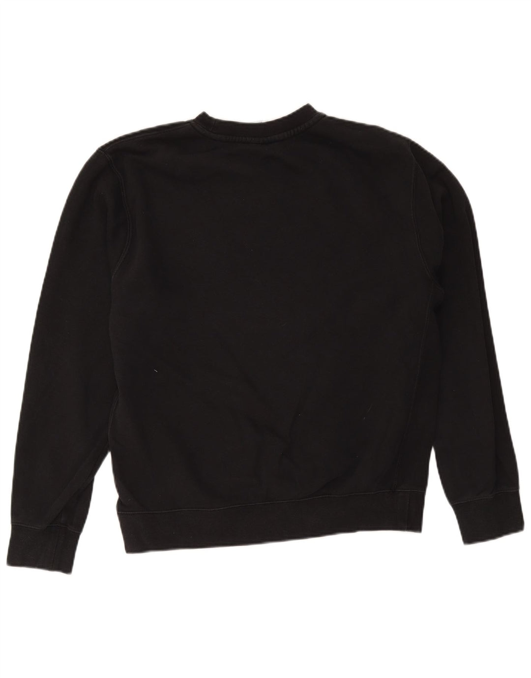 Nike Mens Sweatshirt Jumper Medium Black Cotton