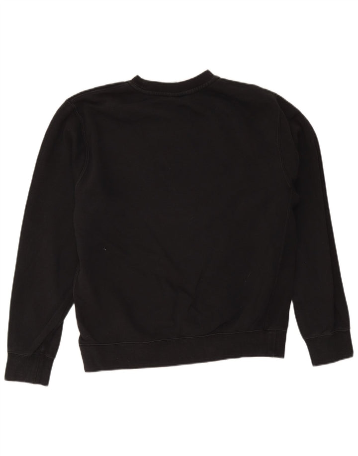 Nike Mens Sweatshirt Jumper Medium Black Cotton