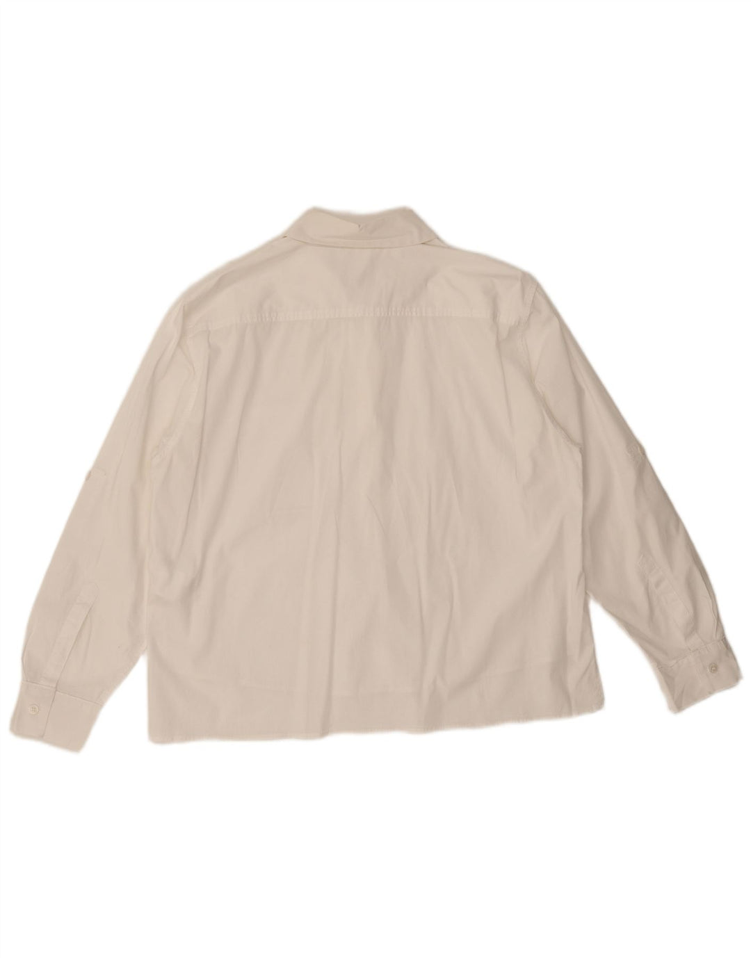 Marella Womens Shirt UK 12 Medium White Cotton
