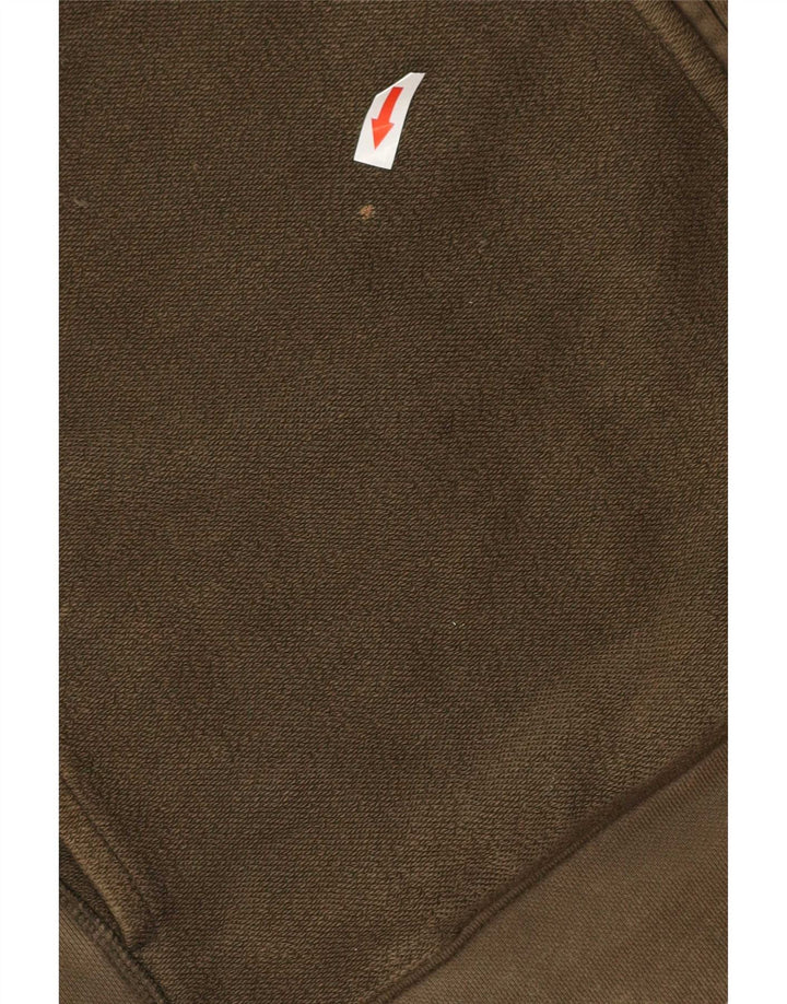 Fat Face Mens Tracksuit Top Jacket XL Khaki Cotton
