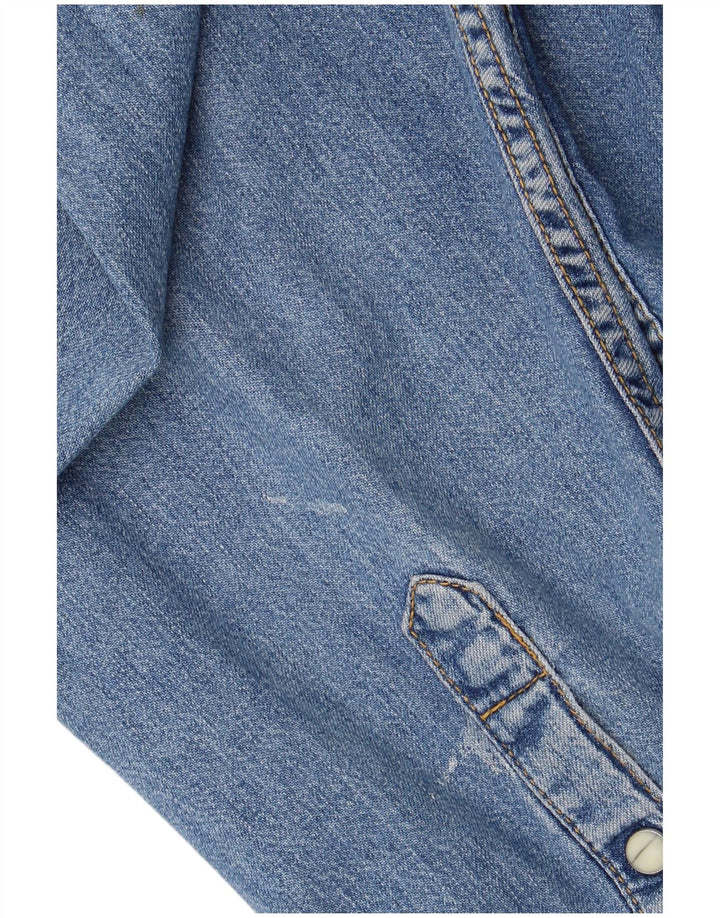 Lee Mens Denim Shirt XL Blue Cotton